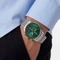 Jacques Lemans London herr, stål/grön 44 mm - 1-1844ZN