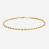 Armband dam 9k guld - Replänk 18 cm