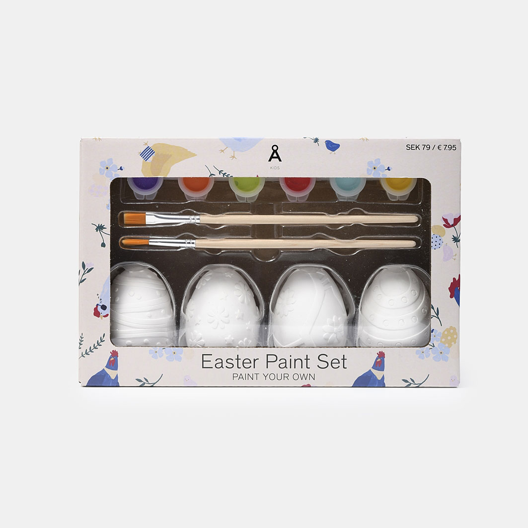 Påskmålningskit - mönstrade ägg