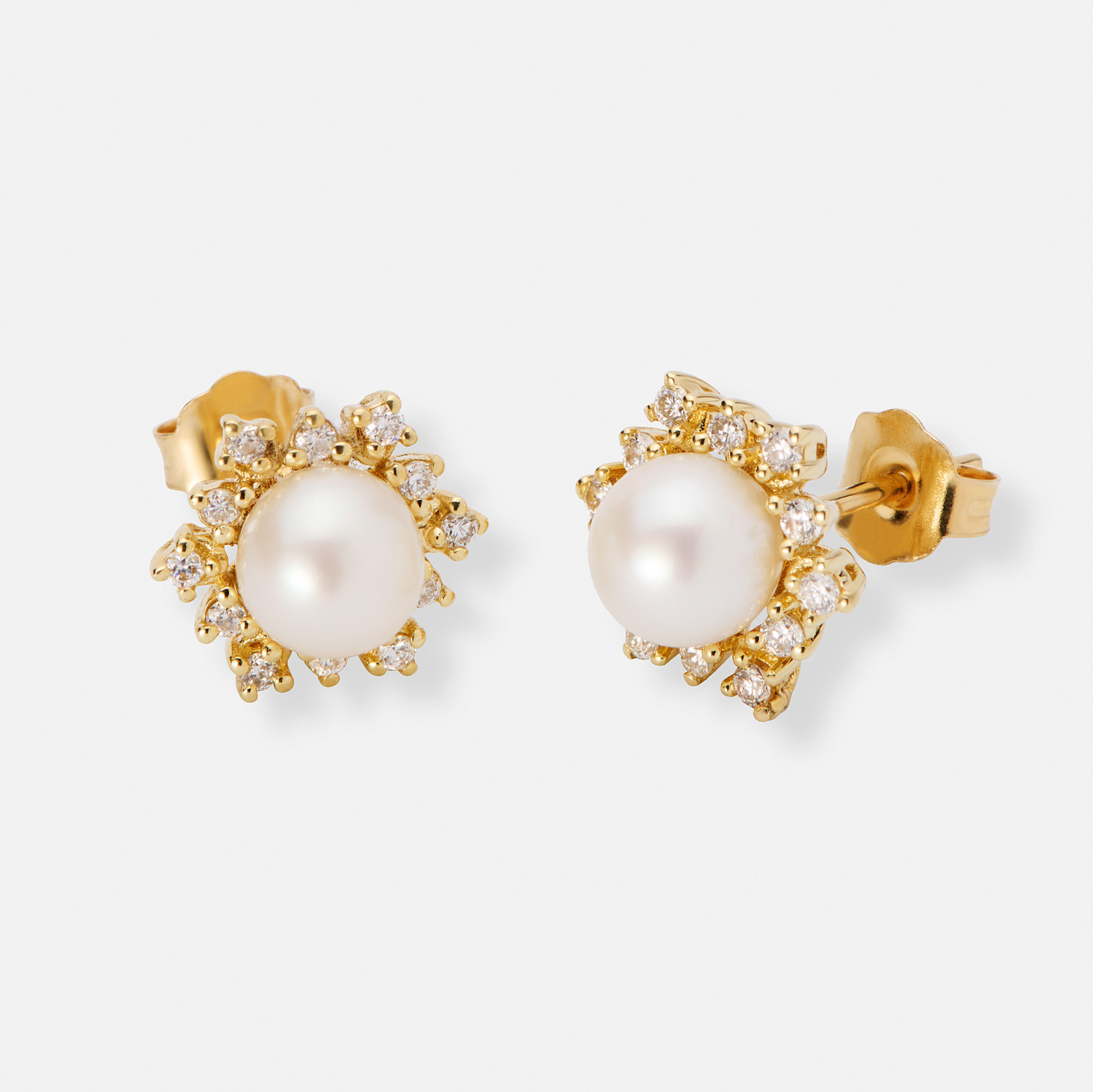 Je t´aime örhängen 18K guld - Cap d’Or Akoya