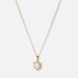 Je t´aime halsband 18K guld - Cap d’Or Akoya