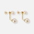 Je t´aime örhängen 18K guld - La Rêve Akoya