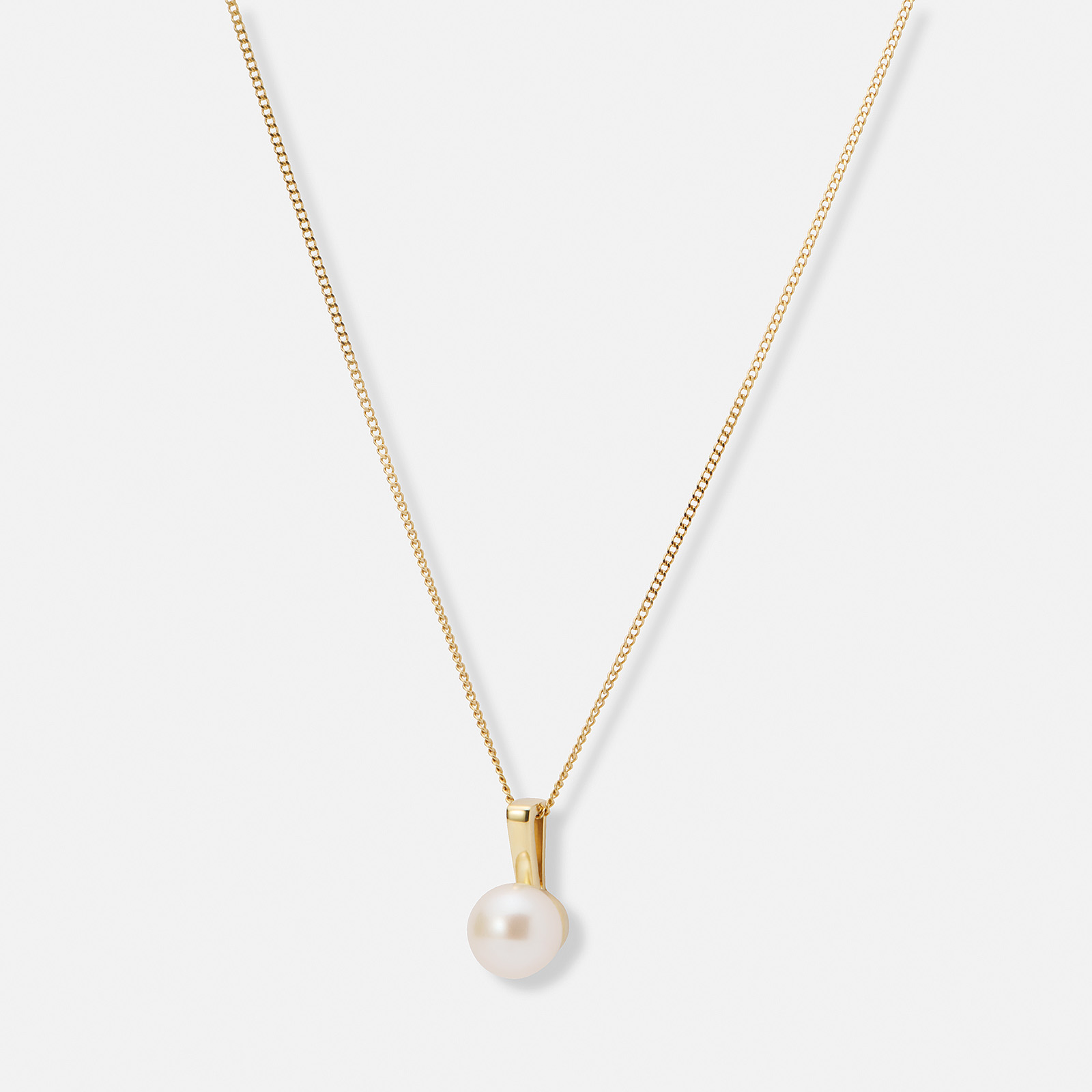 Je t´aime halsband 18K guld - Perle d’Huître Akoya