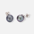 Je t´aime örhängen 18K vitguld - Vaiana Tahiti