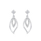 Silverörhängen, hängande lövformer - 28 mm