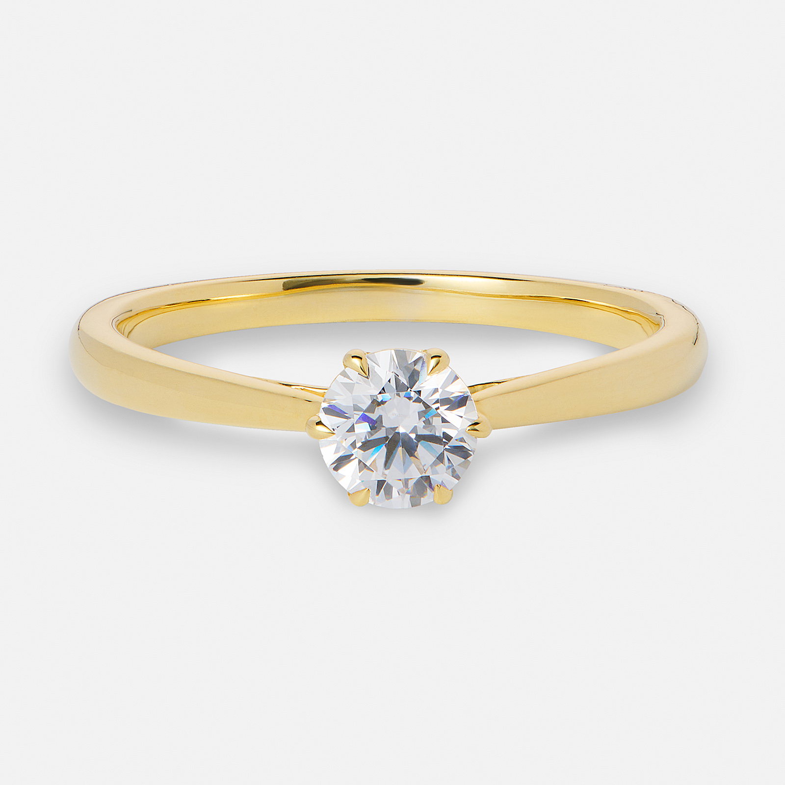 Je t´aime 18K guldring - Le Coeur