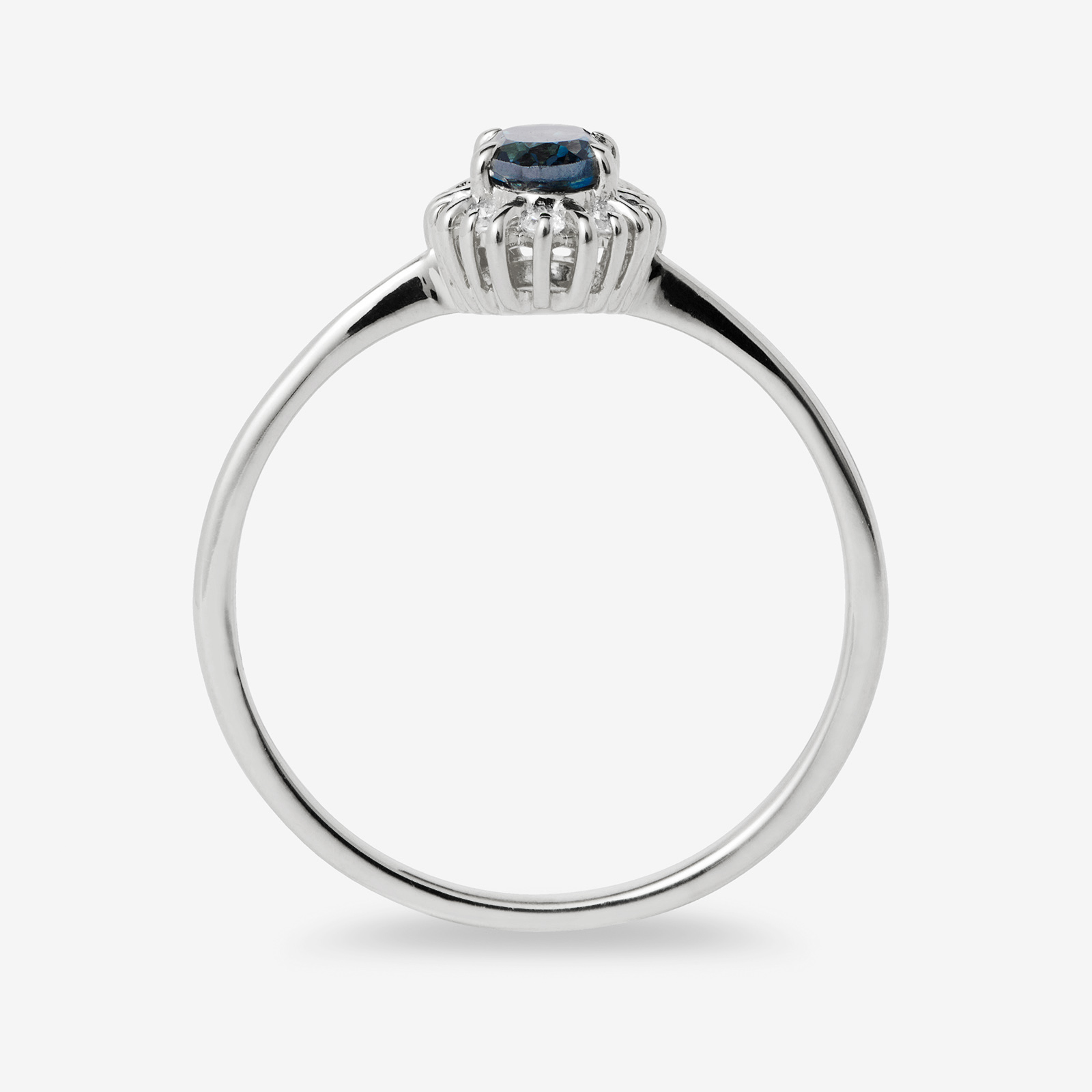 Je t´aime 18K ring vitguld - Diana Safir