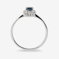 Je t´aime 18K ring vitguld - Diana Safir