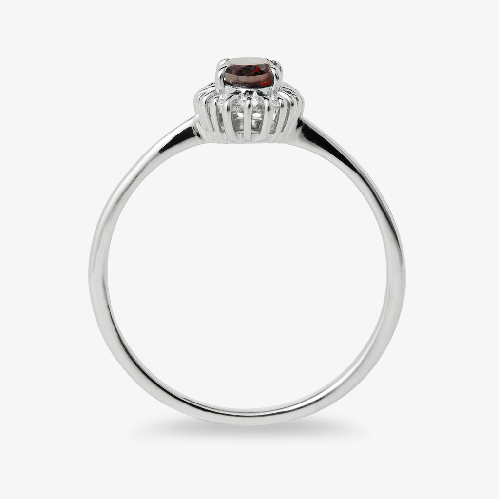 Je t´aime 18K ring vitguld - Diana Rubin