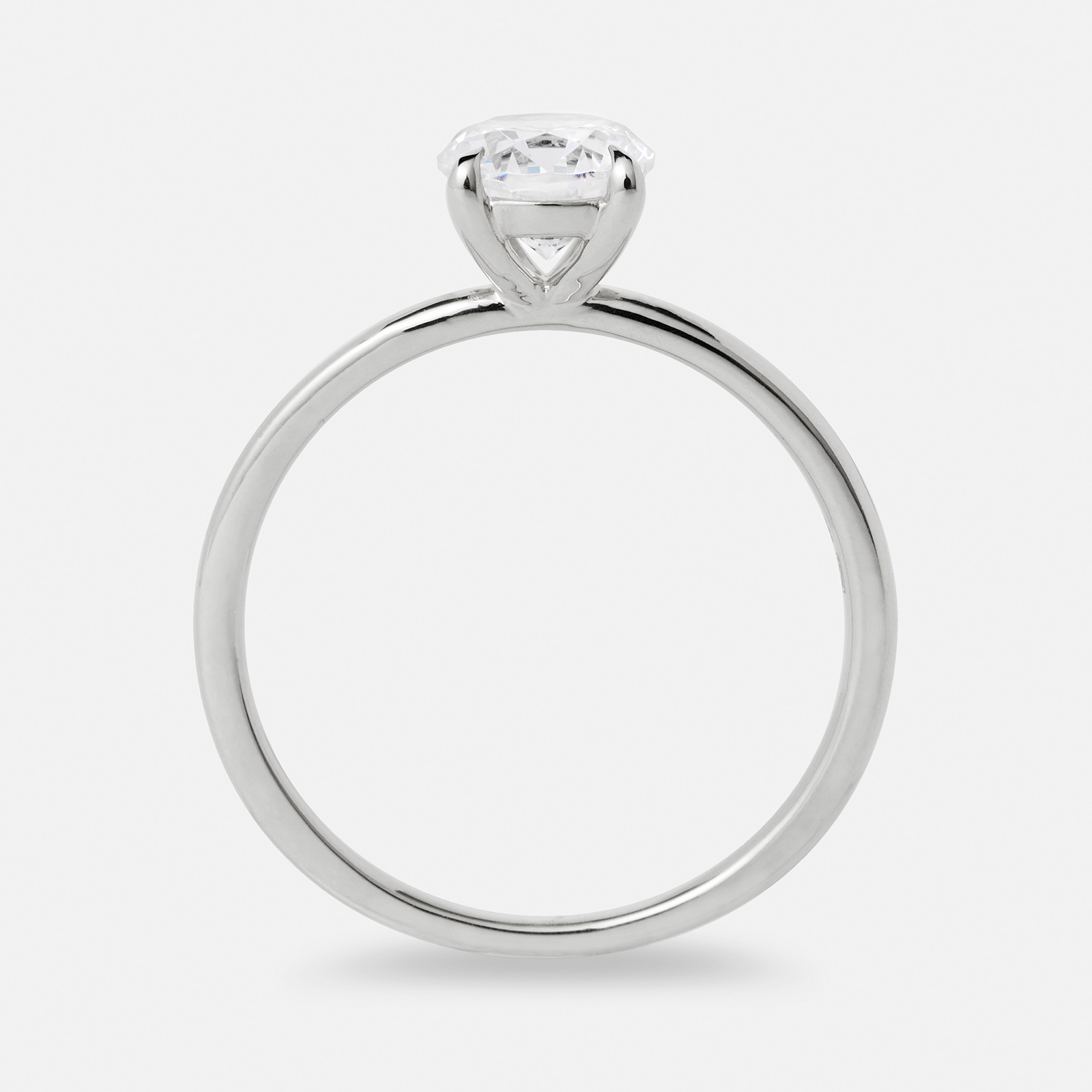 Je t´aime 18K ring vitguld - L'Élue