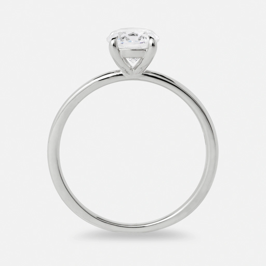 Je t´aime 18K ring vitguld - L'Élue