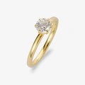 Je t´aime 18K guldring - Toujours