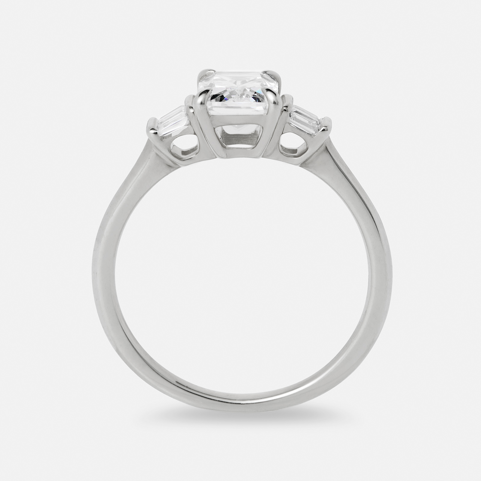 Je t´aime 18K ring vitguld - Couronne