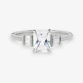 Je t´aime 18K ring vitguld - Couronne