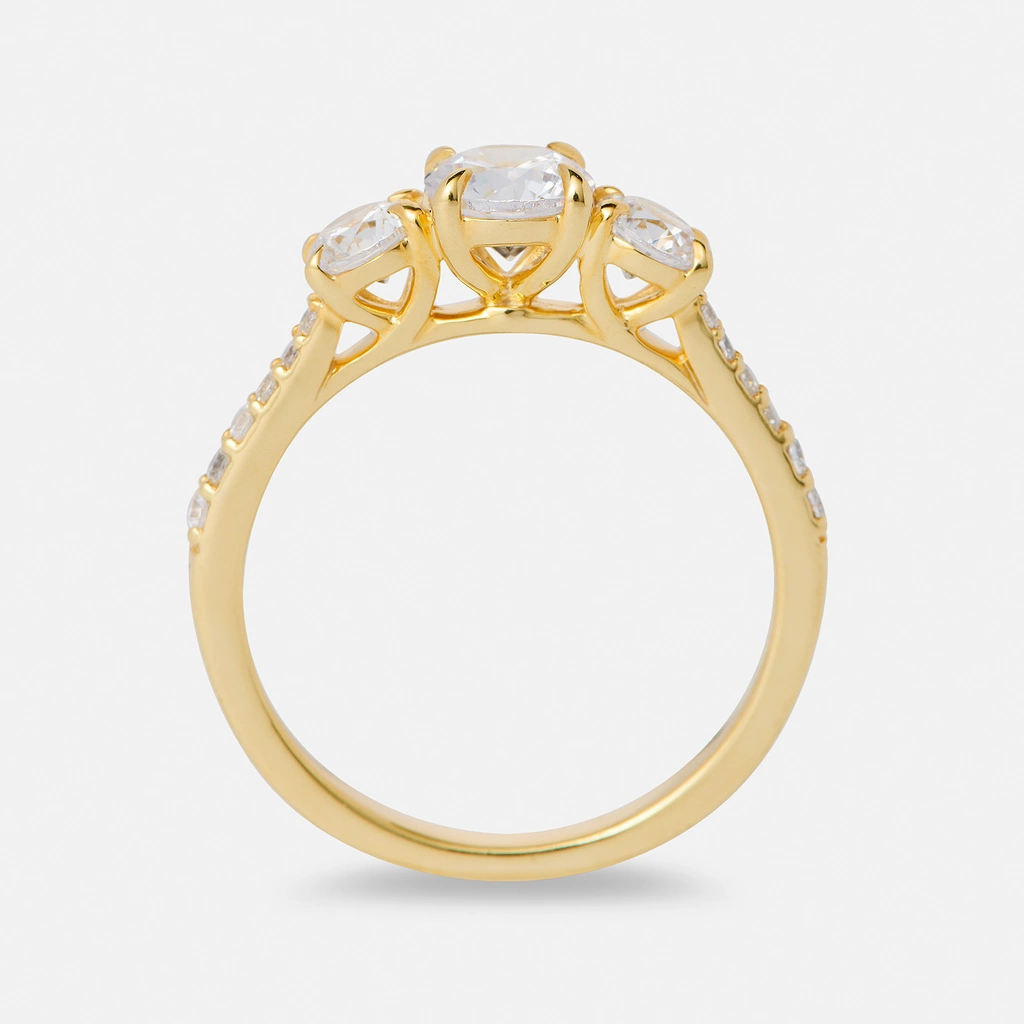 Je t´aime 18K guldring - Cap d'Antibes