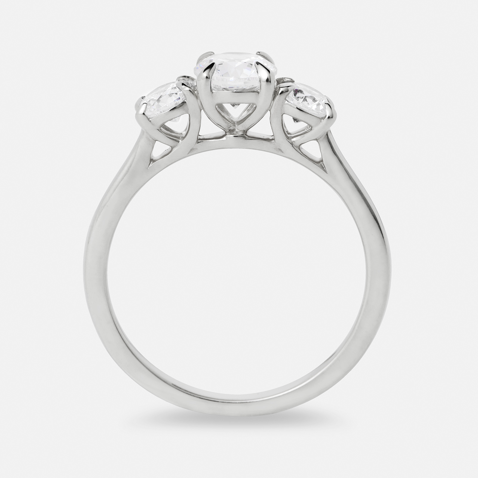 Je t´aime 18K ring vitguld - Antibes