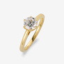 Je t´aime 18K guldring - Croyance
