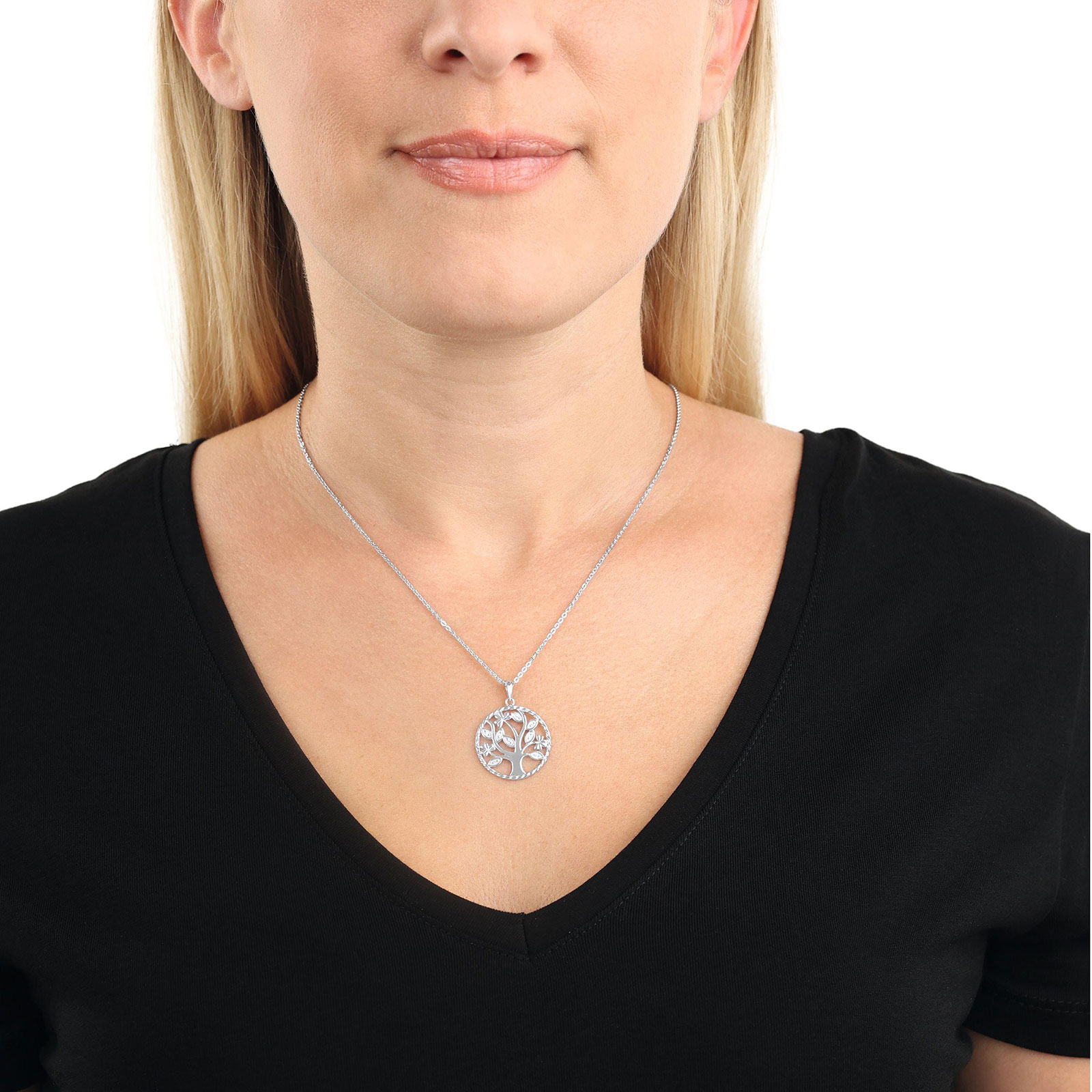 Halsband 925 Sterling Silver - Livets Träd