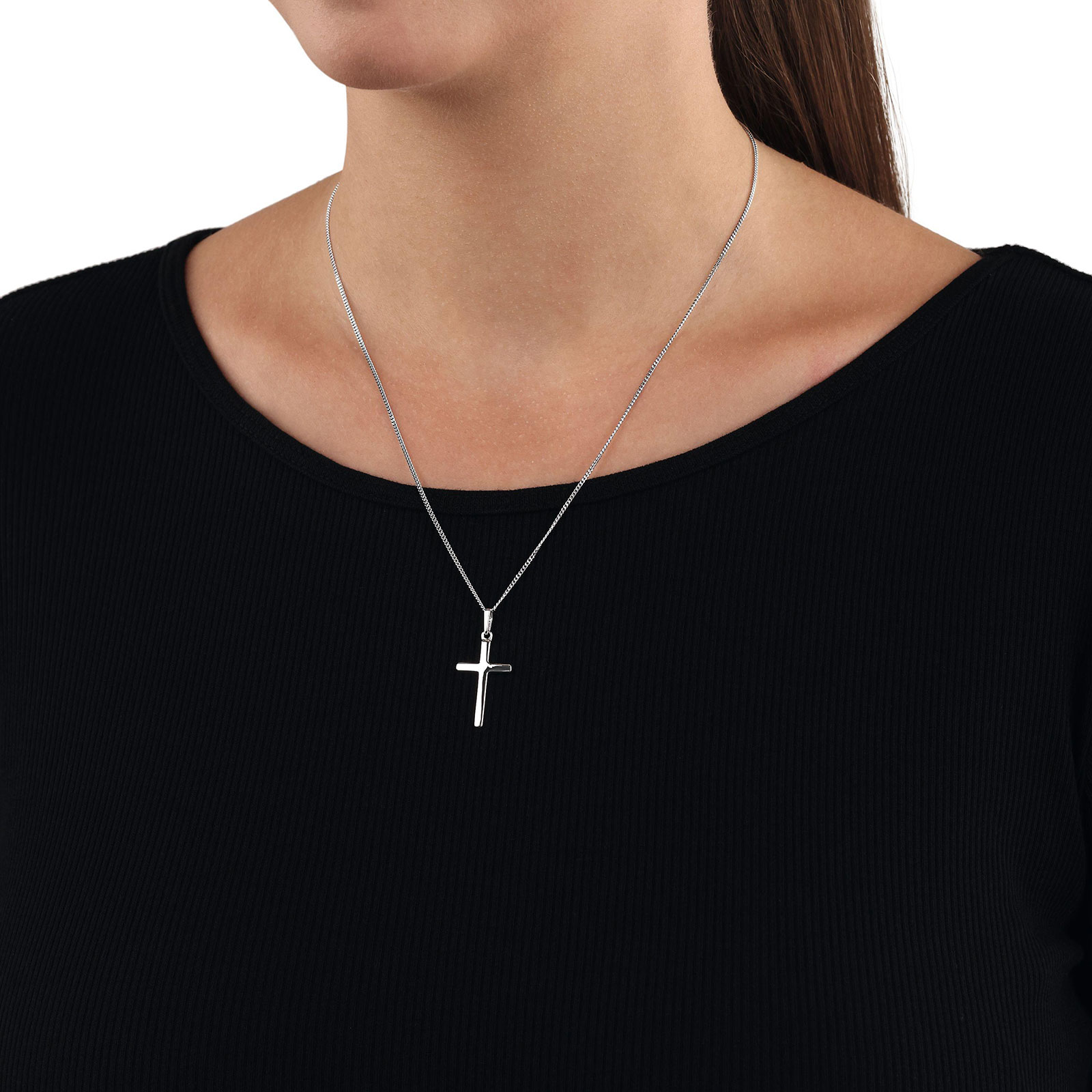 Halsband 925 Sterling Silver - kors