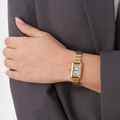 Ivy n Rox Deco damklocka - guld 15x28 mm