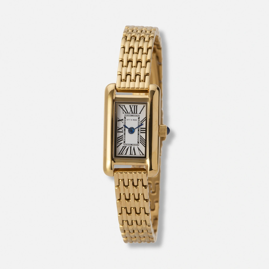 Ivy n Rox Deco damklocka - guld 15x28 mm
