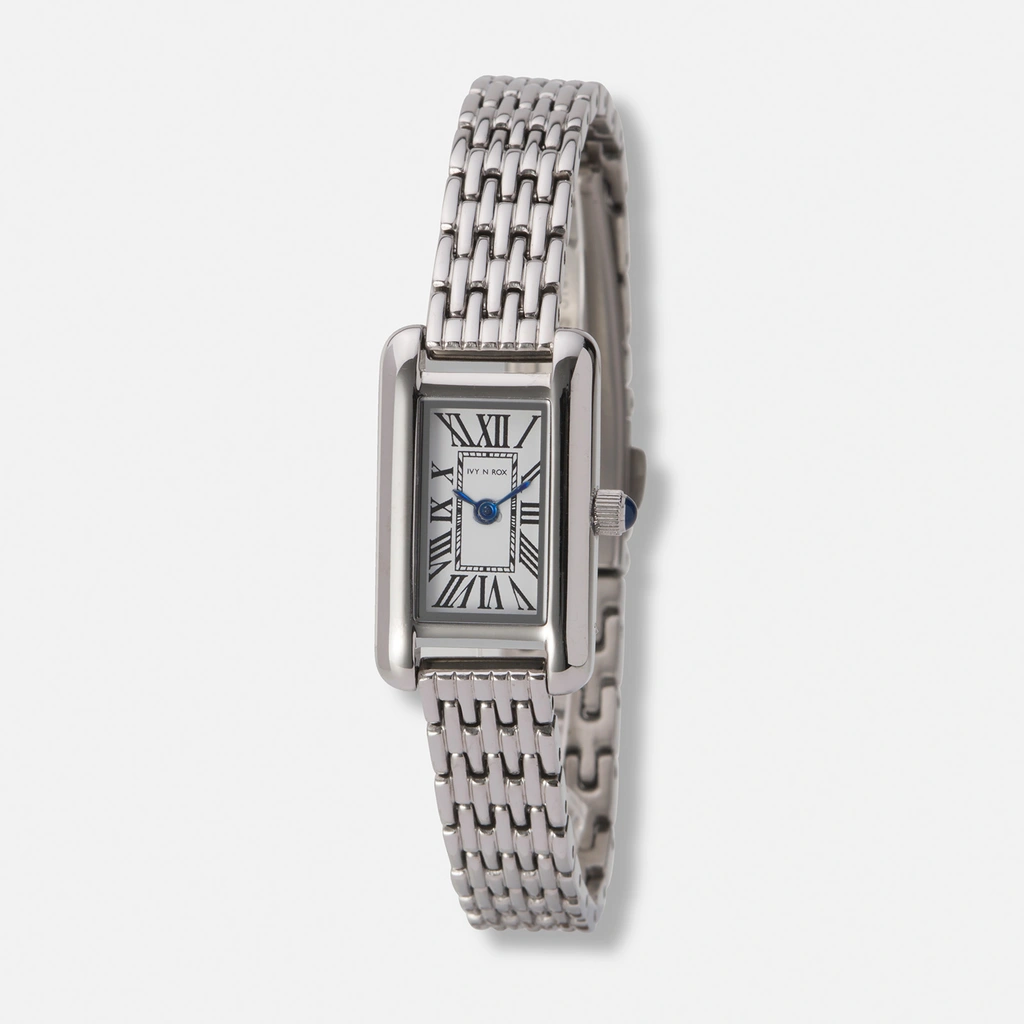 Ivy n Rox Deco damklocka - silver 15x28 mm