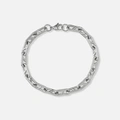 Stålarmband ankarlänk - 21,5cm