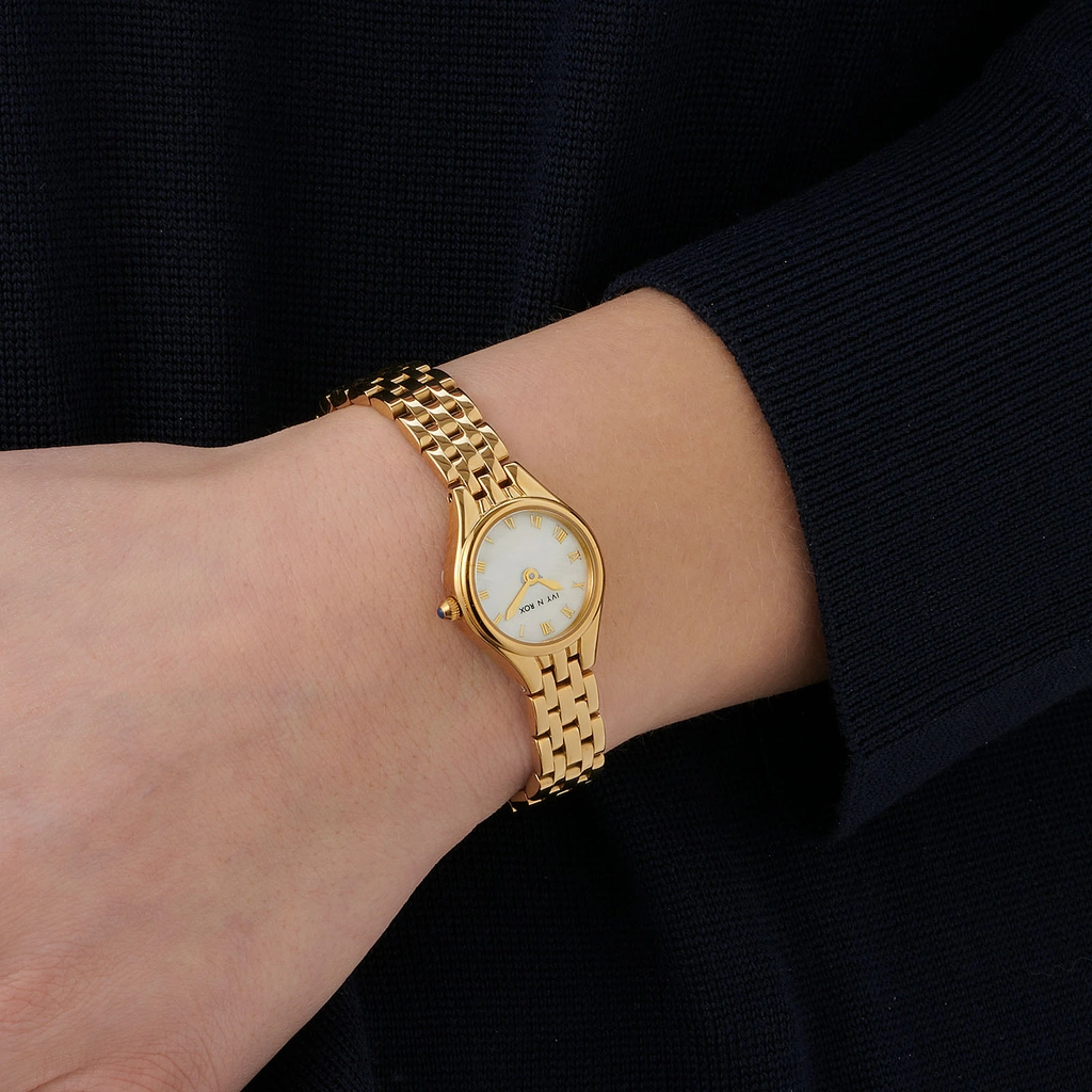 Ivy n Rox Belle damklocka - guld 22 mm