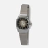 Regal damklocka retro, silver/svart - 21 mm
