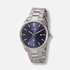 Moretime herrklocka metallband stål/blå - 40 mm