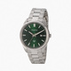 Moretime herrklocka metallband stål/grön - 40 mm