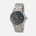 Moretime herrklocka metall stål/svart - 38 mm