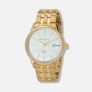 Moretime herrklocka metall guld/vit - 38 mm