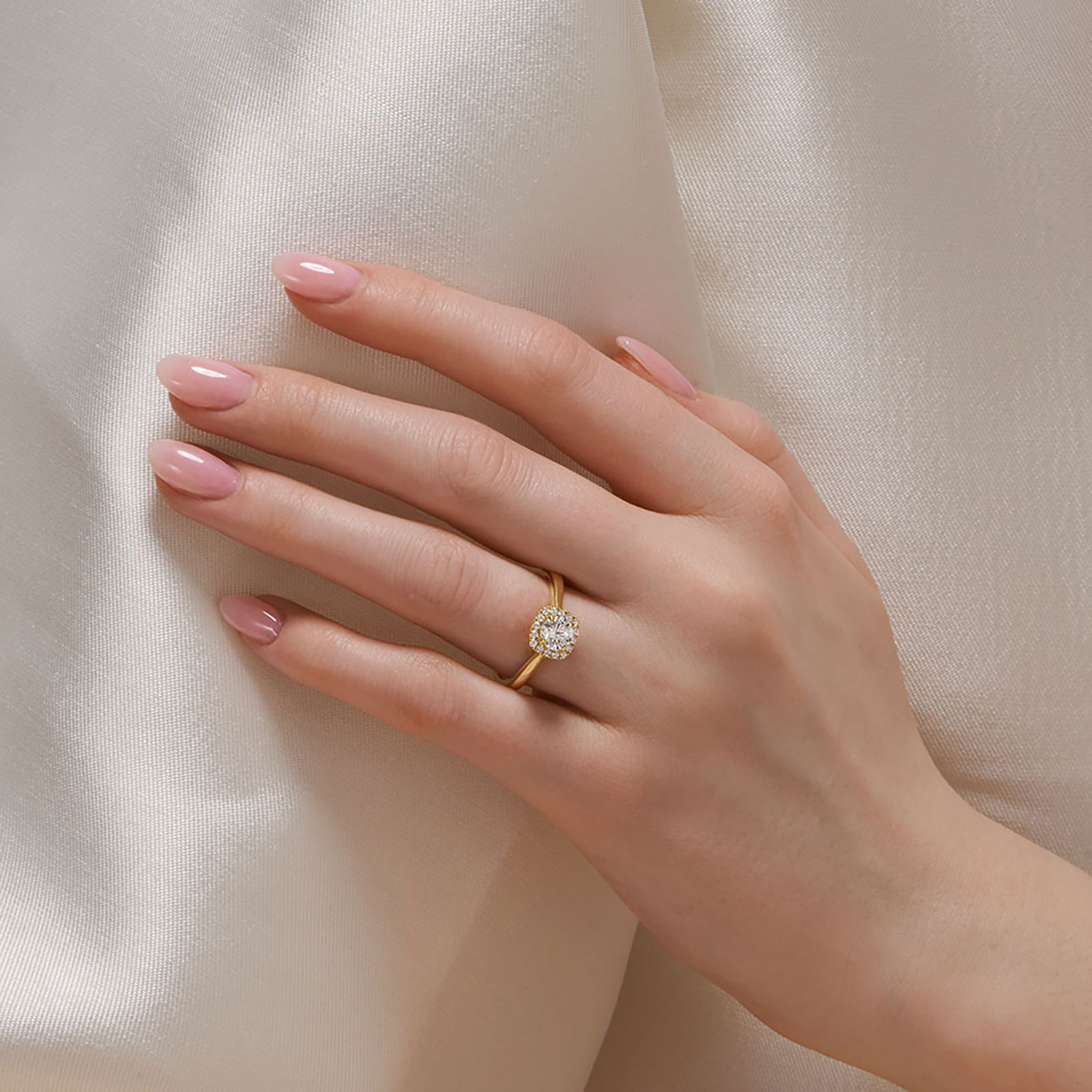 Je t´aime 18K guldring - Vénus