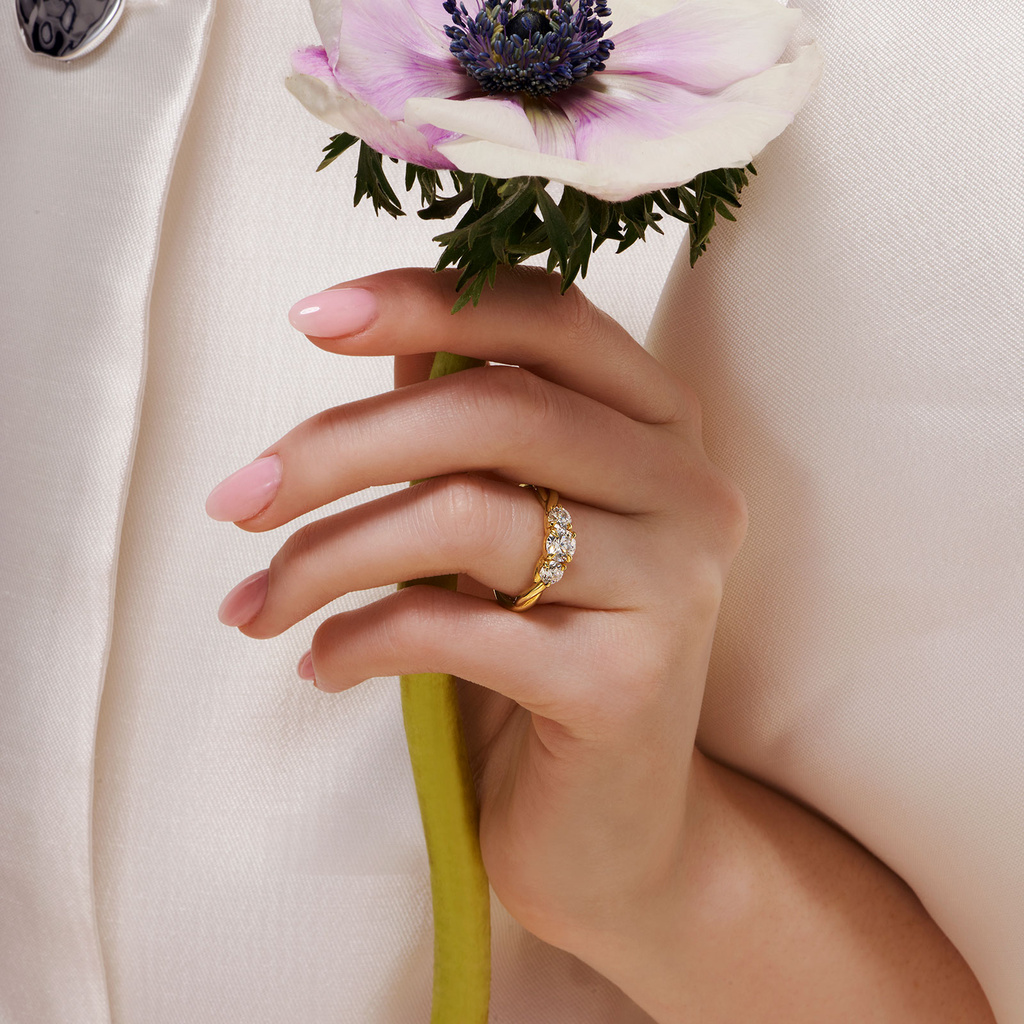 Je t´aime 18K guldring - Grand Cru