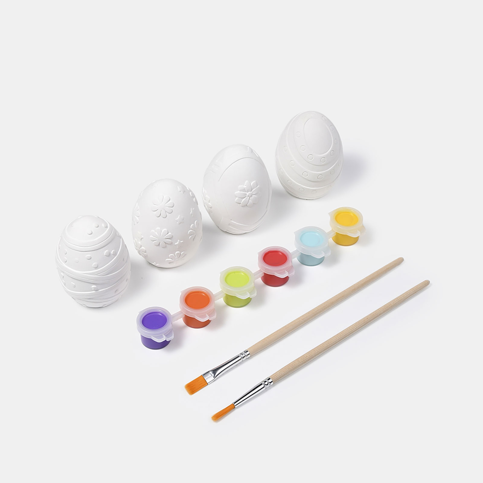 Påskmålningskit - mönstrade ägg