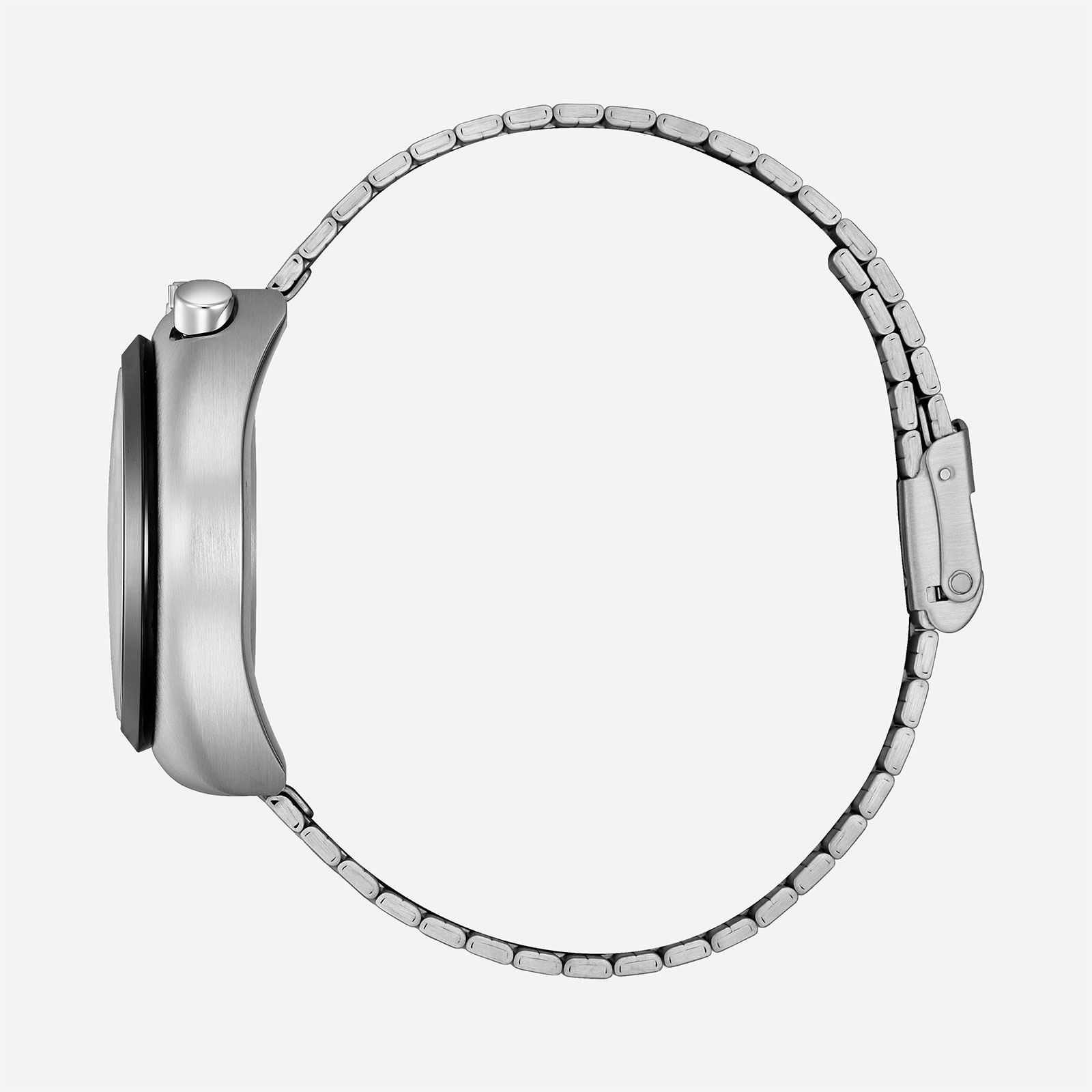 Citizen Bullhead Grön/Silver, Stållänk - AN3660-73X