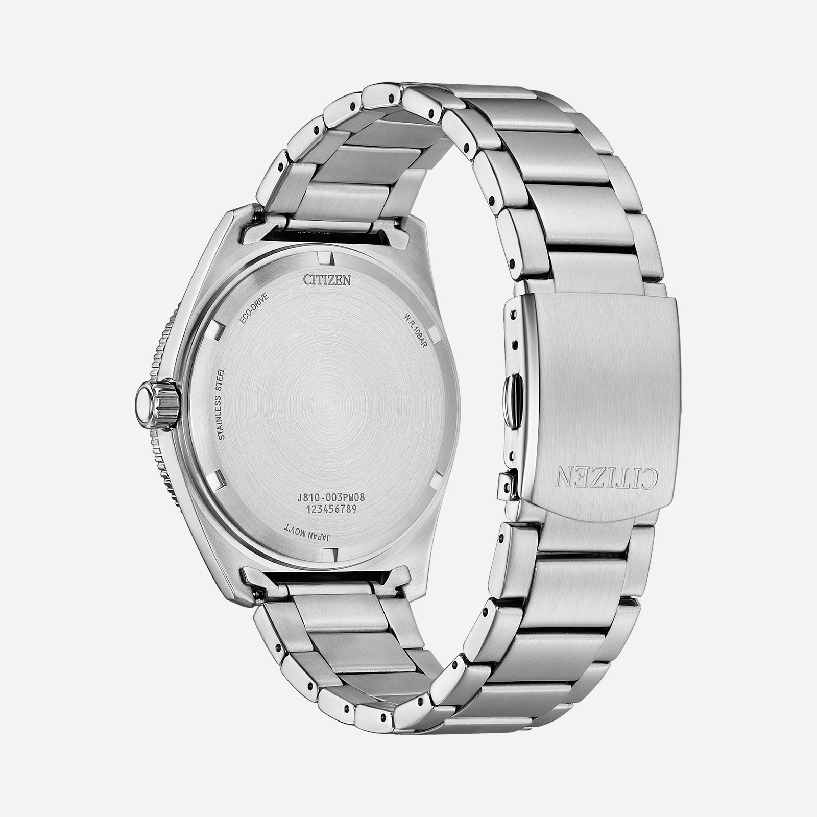 Citizen Eco-Drive Grön/Silver, Stållänk - AW1880-55X