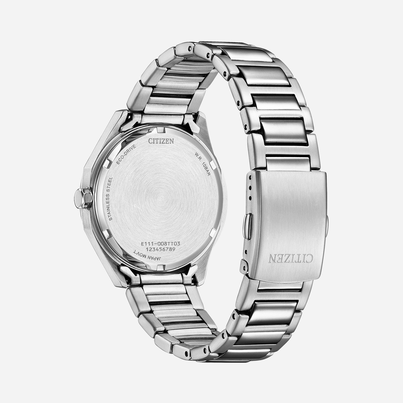 Citizen Eco-Drive Grön/Silver, Stållänk - BM7620-83Y