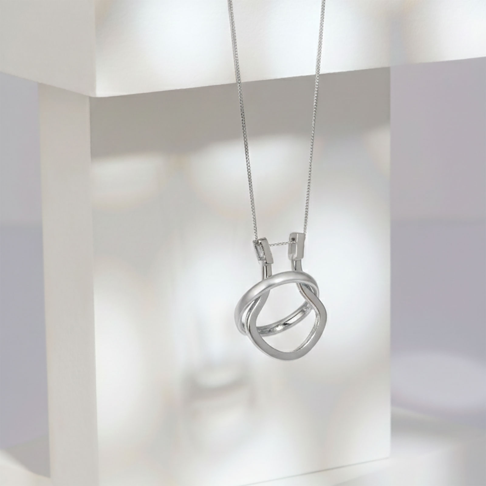 Je t´aime 9K vitguld ringhållare - Porte Bague