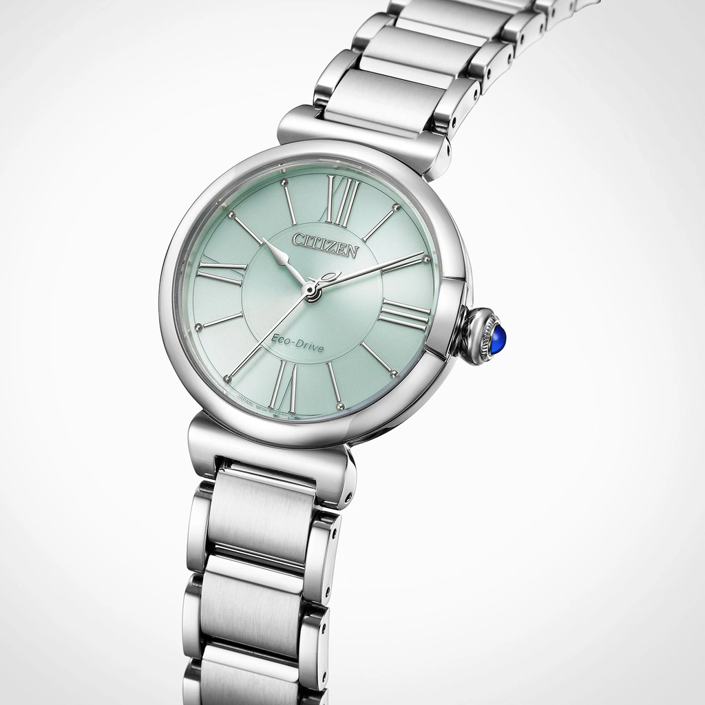 Citizen Eco-Drive Blå/Silver, Stållänk - EM1070-83L