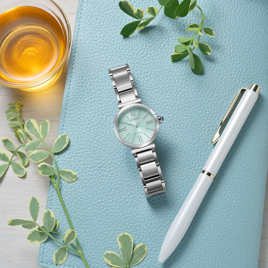 Citizen Eco-Drive Blå/Silver, Stållänk - EM1070-83L