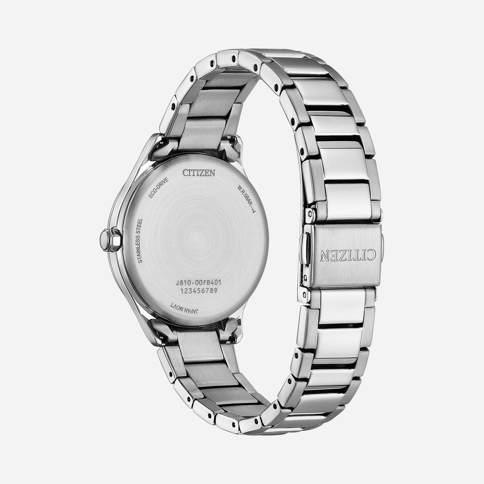 Citizen Eco-Drive Silver/Silver, Stållänk - FE6121-67A