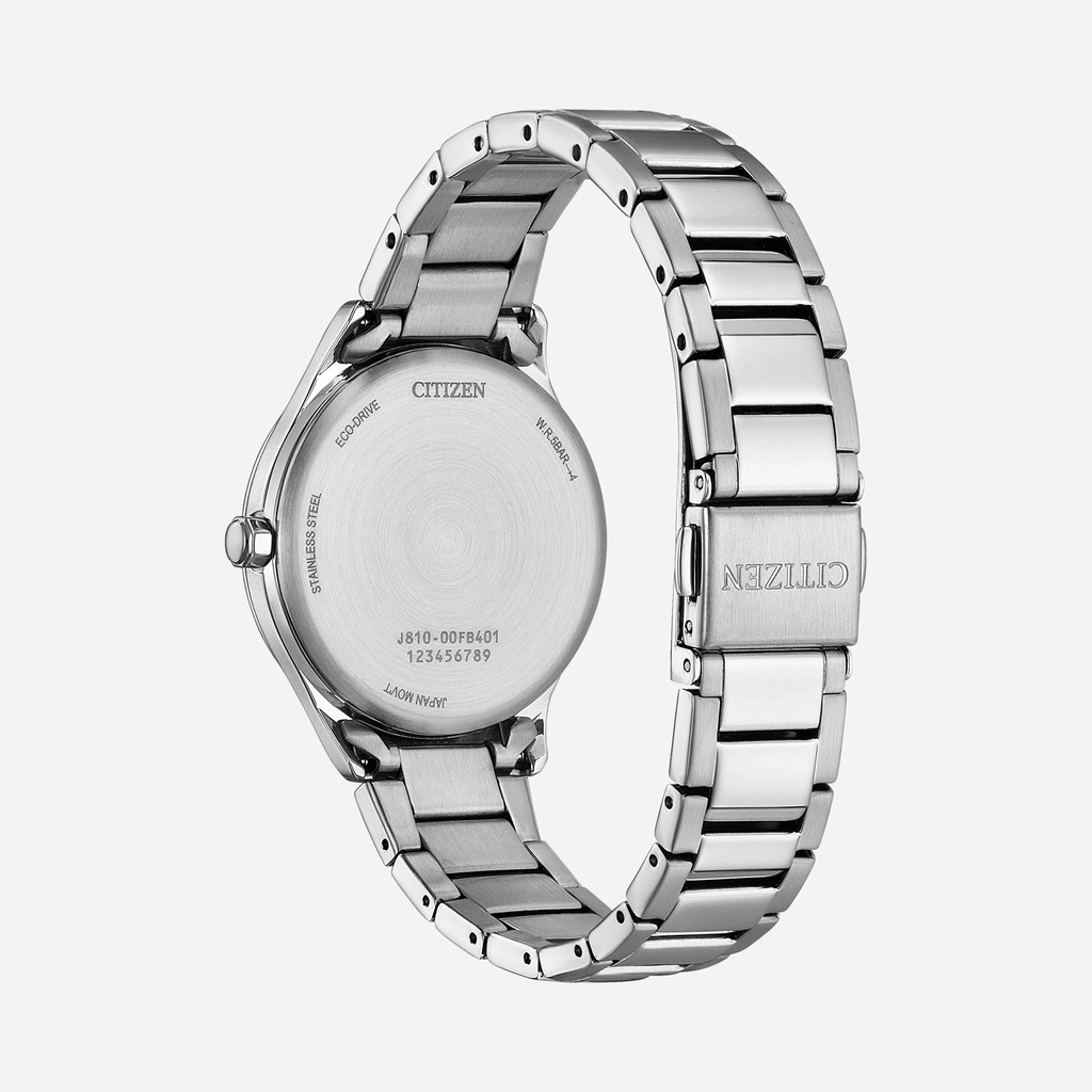 Citizen Eco-Drive Silver/Silver, Stållänk - FE6121-67A