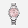 Citizen Eco-Drive Grön/Silver, Stållänk - FE6121-67X