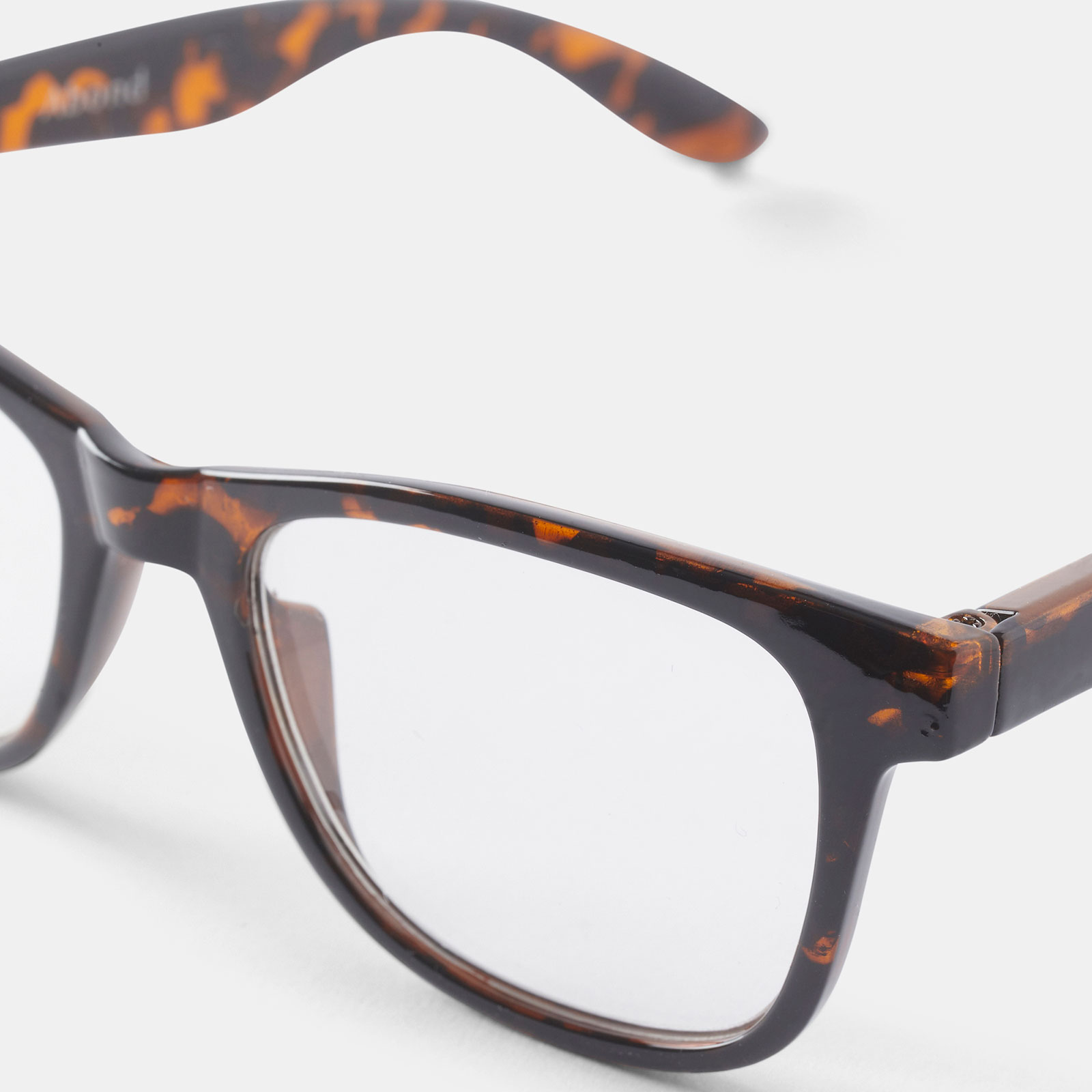 Bruna läsglasögon Square S +2,0