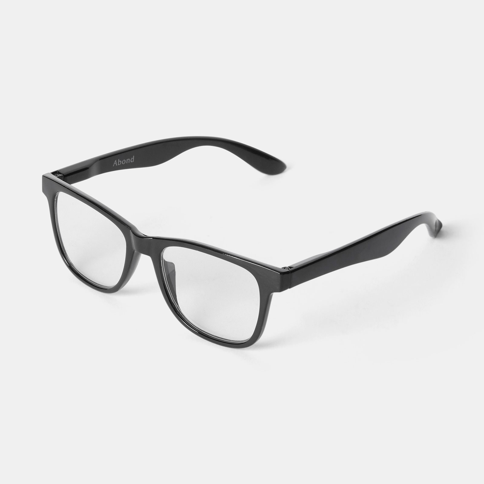 Svarta läsglasögon Square +2,5