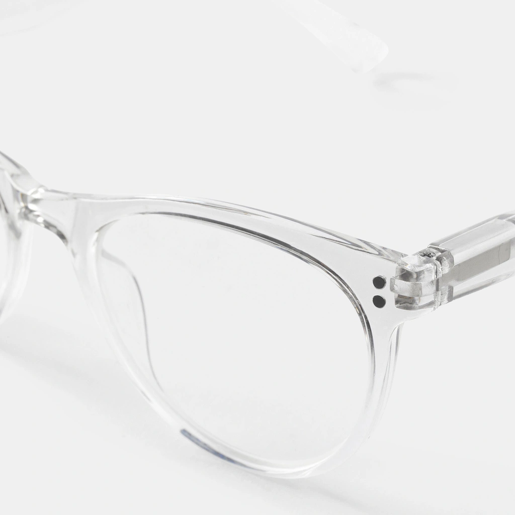 Transparanta läsglasögon Cateye +2,0