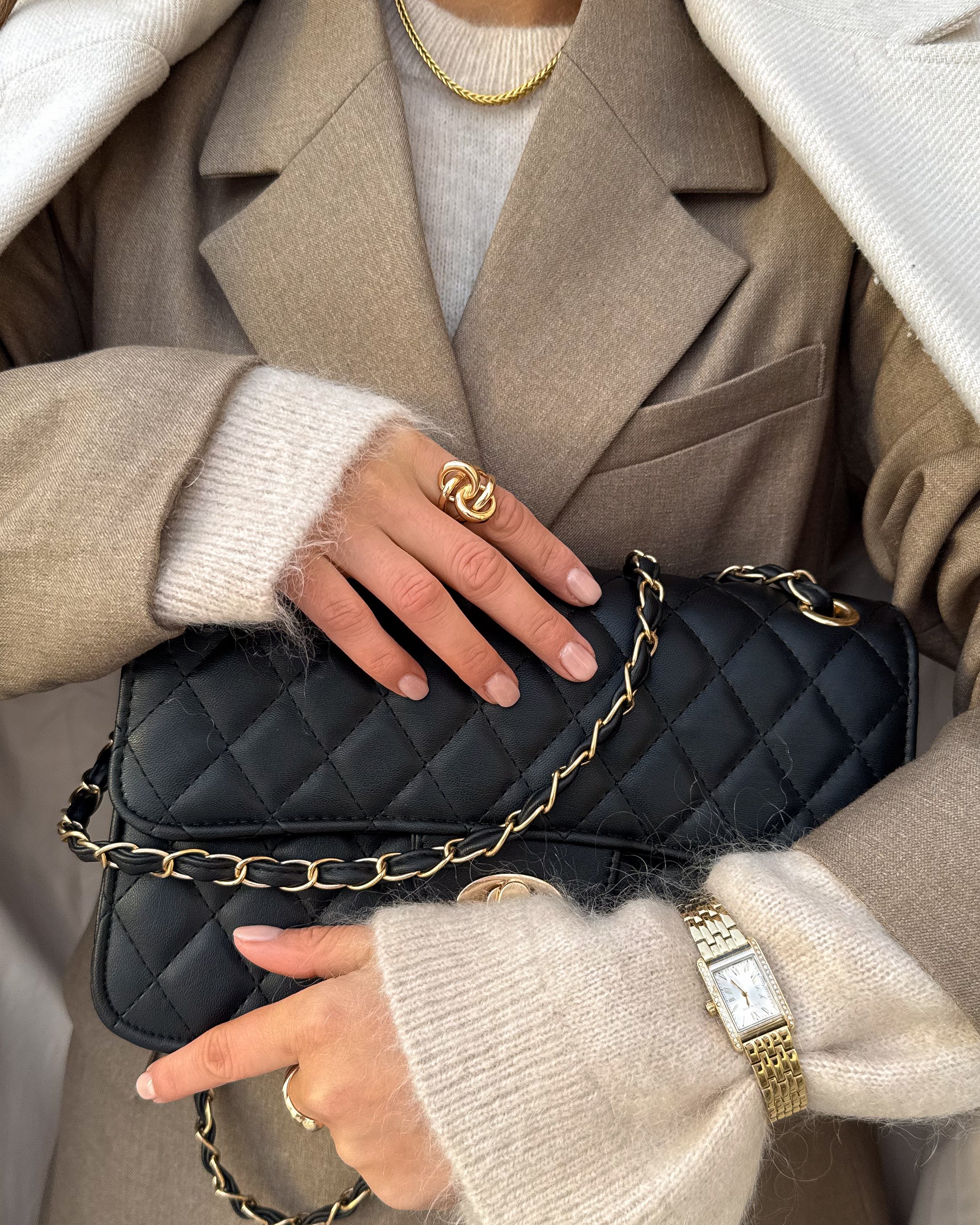 Montini väska Quiltad