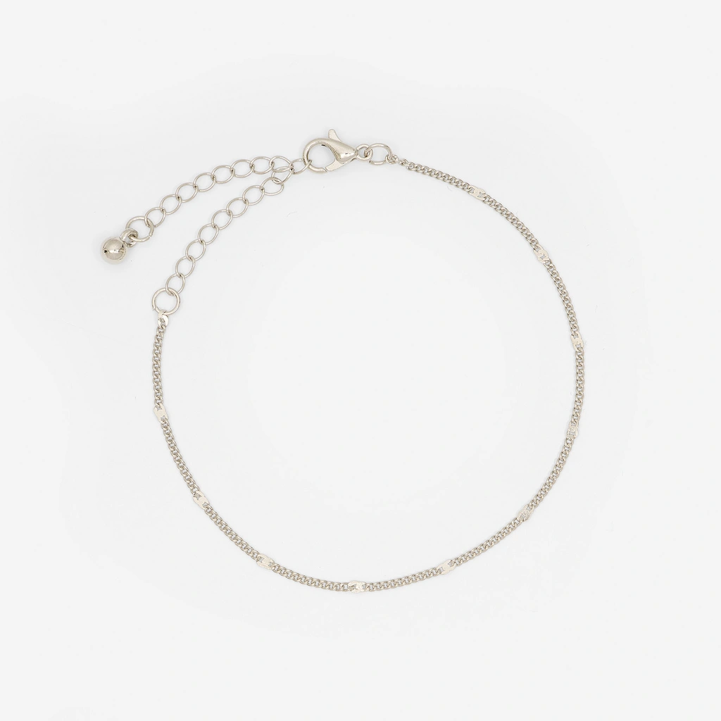 Regal klockset dam - metallband, silverton, 20x28mm